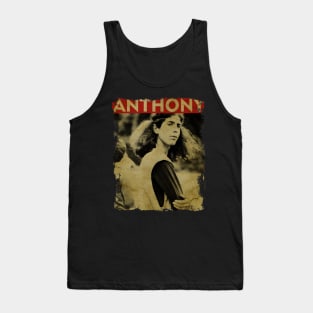 TEXTURE ART- Anthony Bourdain - RETRO STYLE 2 Tank Top